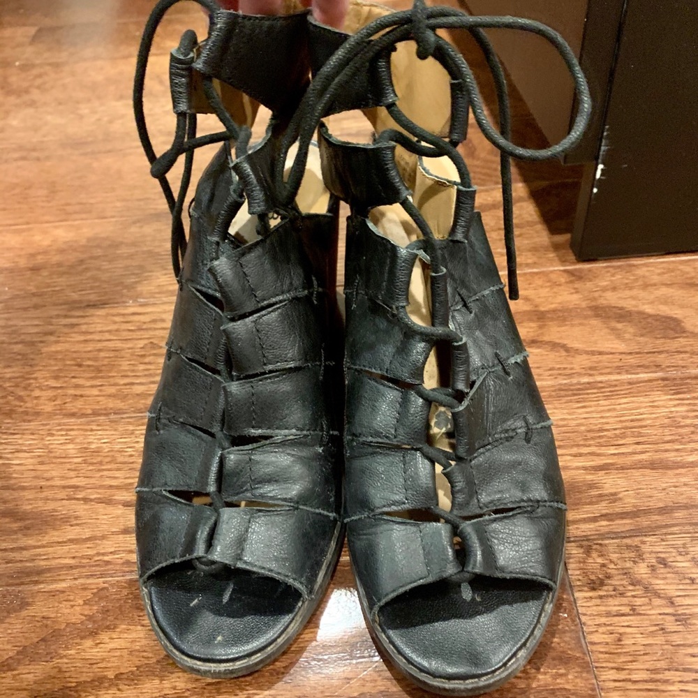 KDB open toed booties